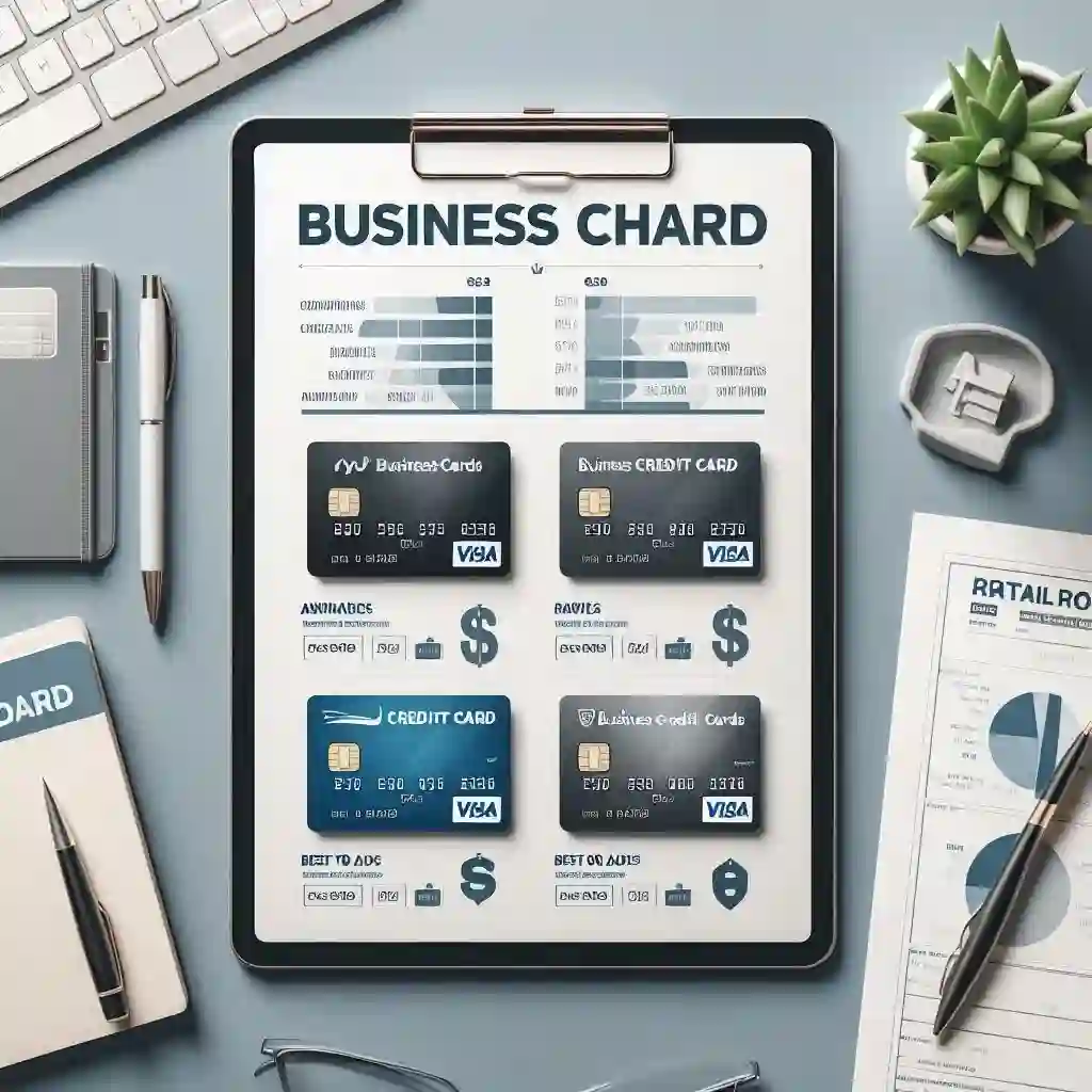 Comparison chart of top credit cards for realtors in 2025 showing rewards, fees, and benefits.