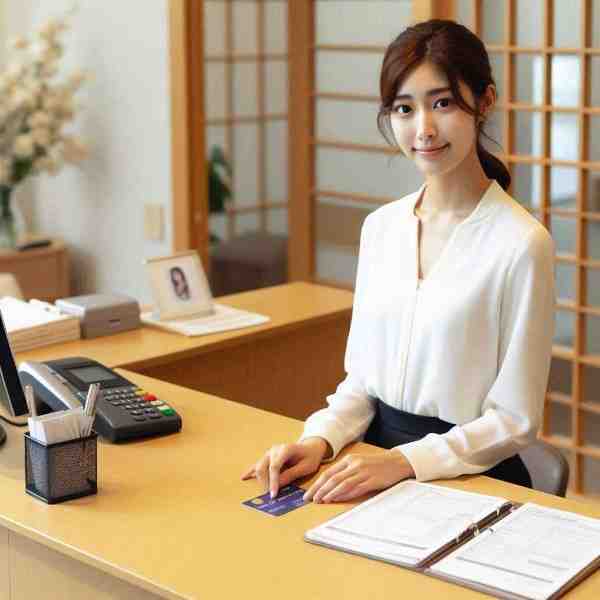 Credit card payment option at a funeral home