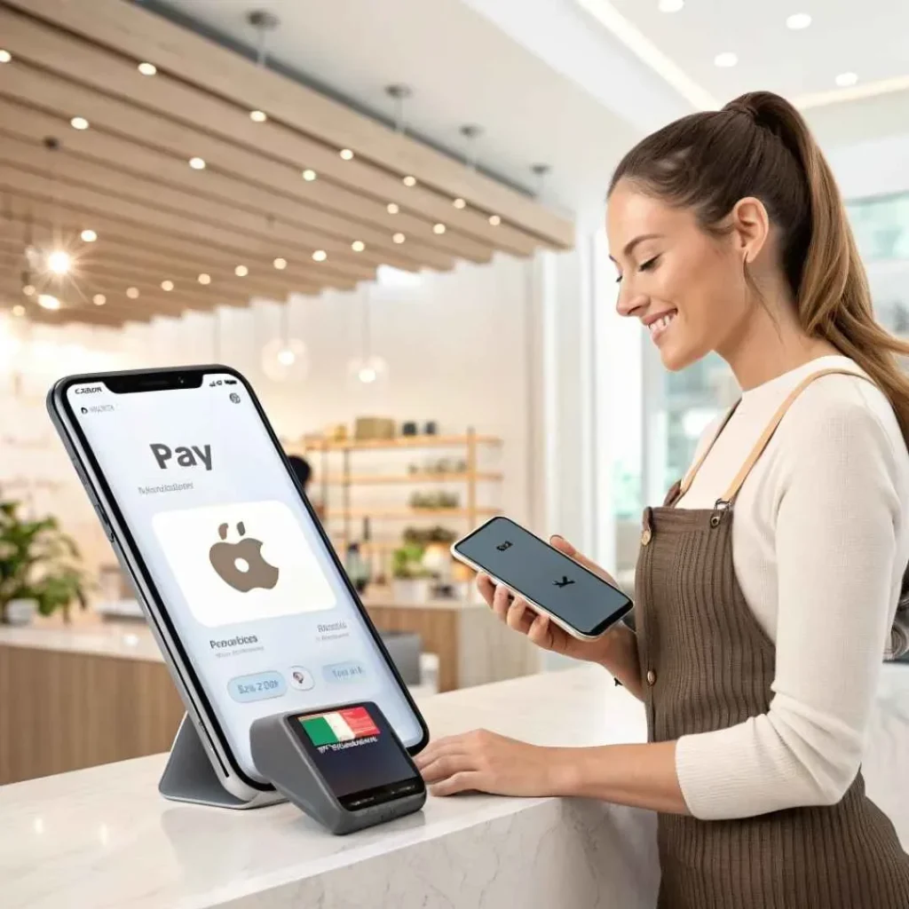 Digital wallet payment options and secure transactions at La Bella Marketplace