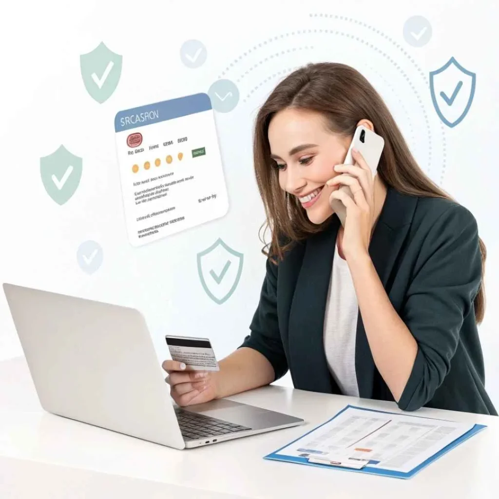 Woman disputing an unauthorized TWCSV.com charge with her bank
