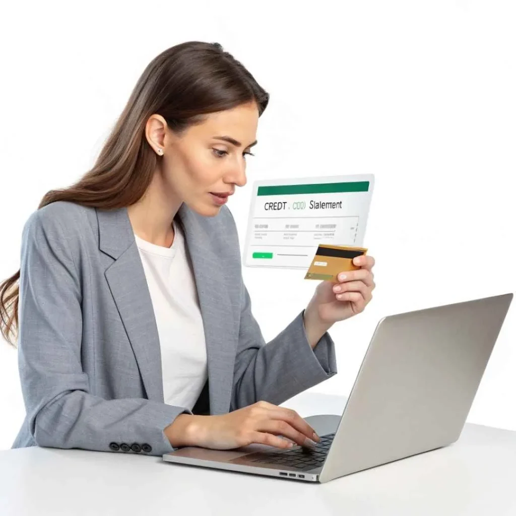 User verifying Q Labs Inc charge on credit card online