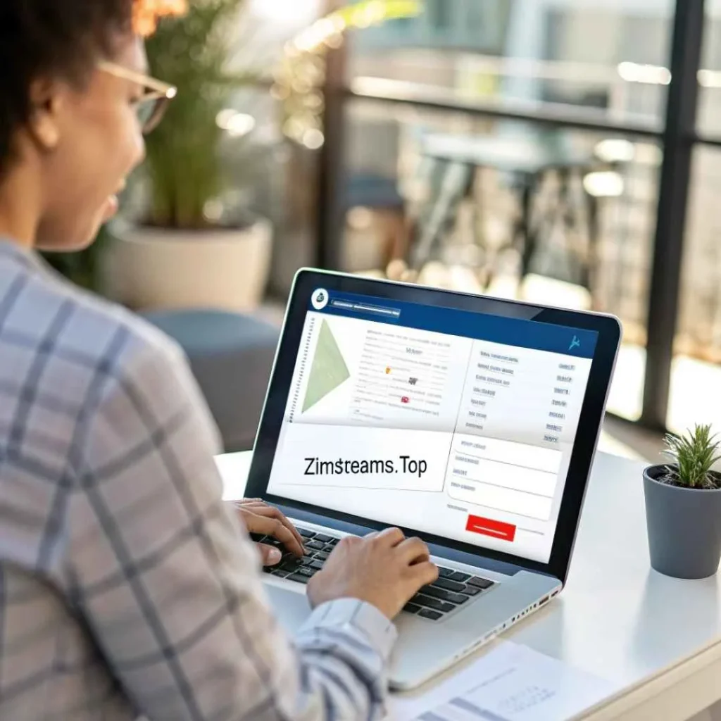 Person verifying zimstreams.top charge by checking email receipts and bank statement