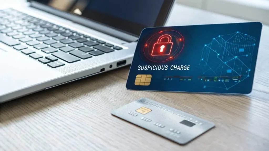 Calcenjy Top charge on credit card unknown transaction warning