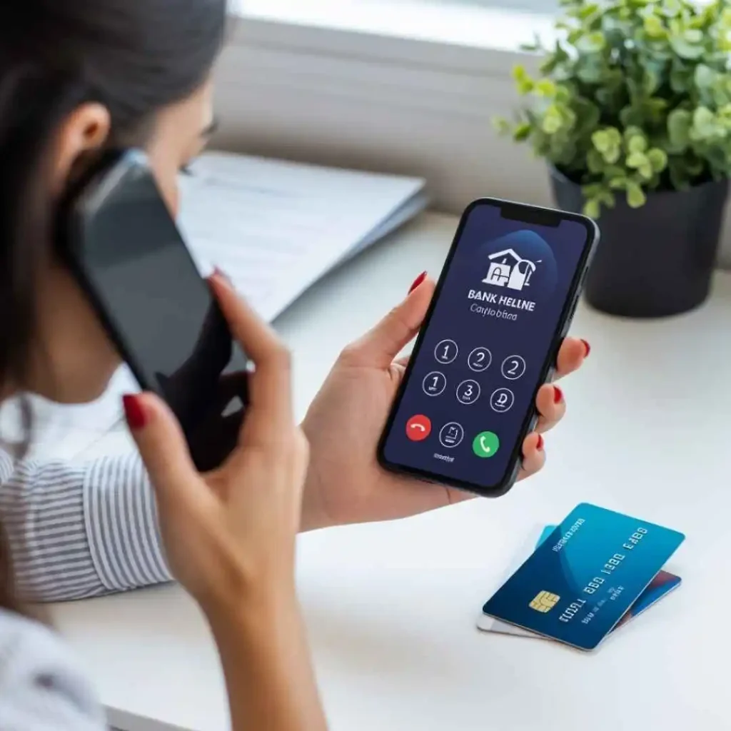 Calling the bank to dispute and remove unauthorized Calcenjy Top credit card charge