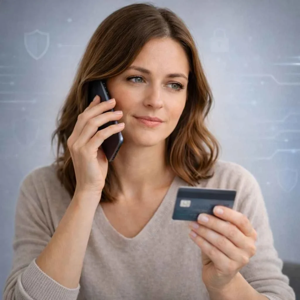 Customer contacting bank support about an unrecognized Kiddleton Inc credit card charge