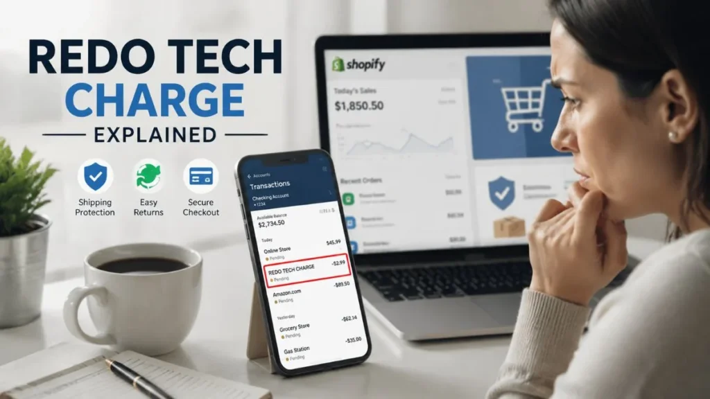 REDO TECH charge on credit card explained finance blog feature image USA