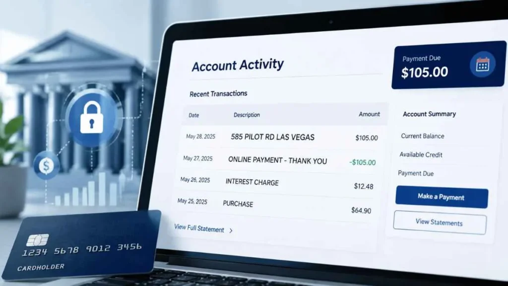 585 Pilot Rd Las Vegas charge on credit card explanation