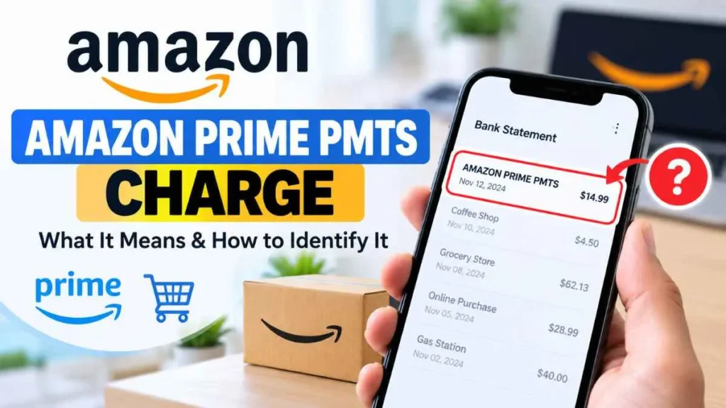AMAZON PRIME PMTS charge on credit card statement