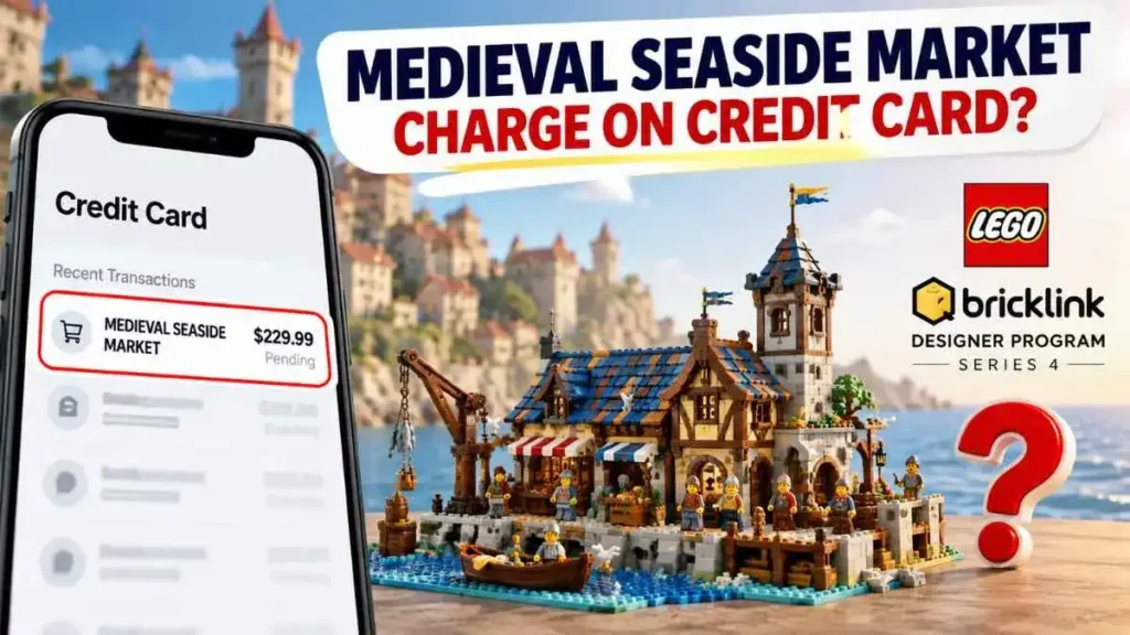 Medieval Seaside Market charge on credit card explained